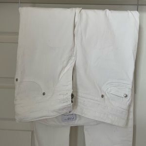 White Celebrity Pink high-rise ankle skinny jeans. Size 5/27.